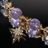Natural Amethyst 8mm Bead Bracelet — Genuine Stone, Simple & Wearable Buddha Tibet
