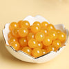 Natural Yellow Agate Bracelet - Golden Tone, Everyday Wear
