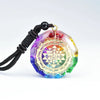 Chakra Necklace - Sri Yantra Orgonite Necklace - Buddha Tibet xd0000801