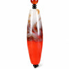 Chicken Blood Stone Pendant Necklace — Bold Color, Deep Tradition - Dzi BeadBuddha Tibet