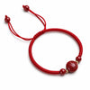 Chinese Zodiac Red String Bracelet — Cinnabar Charm Bracelet for Your Birth Sign Buddha Tibet