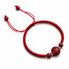 Chinese Zodiac Red String Bracelet — Cinnabar Charm Bracelet for Your Birth Sign Buddha Tibet