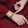 Cinnabar Bracelet - Fengshui Imperial Cinnabar - Buddha Tibet xd00019