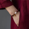 Cinnabar Bracelet - Fengshui Imperial Cinnabar - Buddha Tibet xd00019