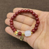 Cinnabar Bracelet - Fengshui Imperial Cinnabar - Buddha Tibet xd00019