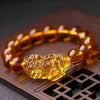 Citrine Bracelet - Feng Shui Wealth Pixiu - Buddha Tibet xd00034