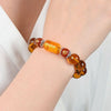 Citrine bracelet - God of Wealth & 5 Jambhala - Buddha Tibet xd00015