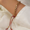 Copper Bead Bracelet - Tibetan Knot for Healing - Buddha Tibet xd00011