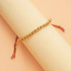 Copper Bead Bracelet - Tibetan Knot for Healing - Buddha Tibet xd00011