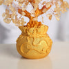 Crystal Money Tree - Citrine Money Tree Ornament - Buddha Tibet xd00028