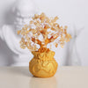 Crystal Money Tree - Citrine Money Tree Ornament - Buddha Tibet xd00028