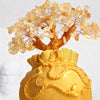 Crystal Money Tree - Citrine Money Tree Ornament - Buddha Tibet xd00028