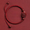 Chinese Zodiac Guardian Deity Bracelet — 2026 Horse Year Red String