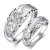 Dragon and Phoenix Ring — Couple's Symbol of Harmony and Balance Buddha Tibet