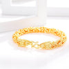 Dragon Bracelet - Double Dragons for Success - Buddha Tibet xd00052