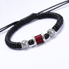 Dragon Knot Lucky Bead Bracelet — Handwoven Feng Shui Bracelet for Wealth & Good Fortune - Buddha Tibet xd000717