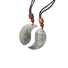 Dragon & Phoenix Jade Pendant — Paired Symbol of Harmony & Eternal Bond Buddha Tibet