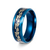 Dragon Ring - Inlay Dragon Band for Luck & Strength - Buddha Tibet xd000557