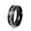 Dragon Ring - Inlay Dragon Band for Luck & Strength - Buddha Tibet xd00055