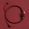 Chinese Zodiac Guardian Deity Bracelet — 2026 Horse Year Red String