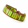 Emperor Stone Woven Bracelet — Hand-Braided Color, Made to Fit Buddha Tibet