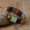 Emperor Stone Woven Bracelet — Hand-Braided Color, Made to Fit - Mixed ColorBuddha Tibet