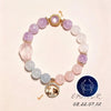 Zodiac Crystal Bracelet — Natural Stone Bead Bracelet Matched to Your Sign