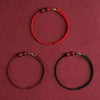 Red Rope Cinnabar Bead Bracelet — Knotted Lucky Charm for Prosperity & Protection - Joy RedBuddha Tibet