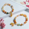 Tianshan Green Jade Bead Bracelet — Natural Stone Single-Wrap for Calm & Clarity Buddha Tibet