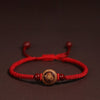 Peachwood Chinese Zodiac Bracelet — Red String Good Luck Charm for Your Sign - RatBuddha Tibet