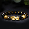 Feng Shui Bracelet - PiXiu Obsidian Bracelet Attract Wealth - Buddha Tibet xd00002
