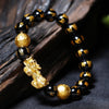Feng Shui Bracelet - PiXiu Obsidian Bracelet Attract Wealth - Buddha Tibet xd00002