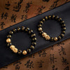 Feng Shui Bracelet - PiXiu Obsidian Bracelet Attract Wealth - Buddha Tibet xd00002