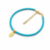 Freshwater Pearl & Clear Quartz Bracelet — Fortune and Clarity on One Strand Buddha Tibet