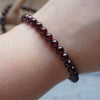 Garnet Bracelet - Ignite Your Life - Buddha Tibet xd00068