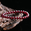 Garnet Bracelet - Ignite Your Life - Buddha Tibet xd00068