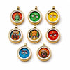 Ghau Box Pendant with Hand-Painted Tsakli Deity — Miniature Tibetan Locket Necklace Buddha Tibet