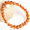Golden Orange Citrine Bracelet — 5 Quality Grades From Entry to Collector, Brazilian Deep Yellow - Collector7mmBuddha Tibet