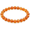 Golden Orange Citrine Bracelet — 5 Quality Grades From Entry to Collector, Brazilian Deep Yellow Buddha Tibet