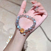 Gray Moonstone & Citrine Bracelet 8mm — Minimalist Stone Pairing for Steady Focus Buddha Tibet