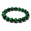 Green Tiger Eye Single-Strand Bracelet — Natural Collector-Grade Beads, 5 Sizes - 10mmBuddha Tibet