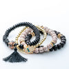 Hamsa Hand Evil Eye Protection Bracelet Set — Ancient Symbol for Spiritual Defense - Buddha Tibet xd00100