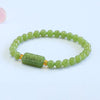 Hetian Jade Cloud Plaque Bracelet — Wushipai for a Quiet Mind - Cloud Plaque6mmBuddha Tibet