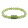 Hetian Jade Cloud Plaque Bracelet — Wushipai for a Quiet Mind Buddha Tibet