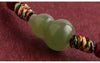 Hetian Jade Gourd Bracelet — Red String with Cinnabar Fortune Bead - Peace Red BraceletBuddha Tibet