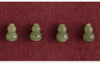 Hetian Jade Gourd Bracelet — Red String with Cinnabar Fortune Bead - Peace Red BraceletBuddha Tibet