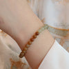 Hetian Jade Gradient Bracelet — Smoky Purple or Caramel Tone - Caramel 6mmBuddha Tibet