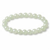 Hetian Jade Ice-Green Bead Bracelet — A Cool, Clear Stone for Steady Days Buddha Tibet
