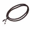 Indian Pterocarpus Santalinus 108-Bead Mala Bracelet — Rare Hardwood Prayer Beads for Deep Practice - Indian Red Sandalwood 10mm × 108 BeadsBuddha Tibet