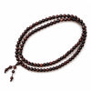 Indian Pterocarpus Santalinus 108-Bead Mala Bracelet — Rare Hardwood Prayer Beads for Deep Practice - Indian Red Sandalwood 10mm × 108 BeadsBuddha Tibet
